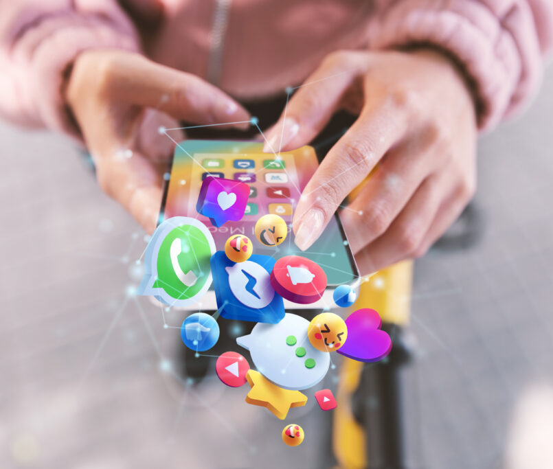 IA generativa en redes sociales