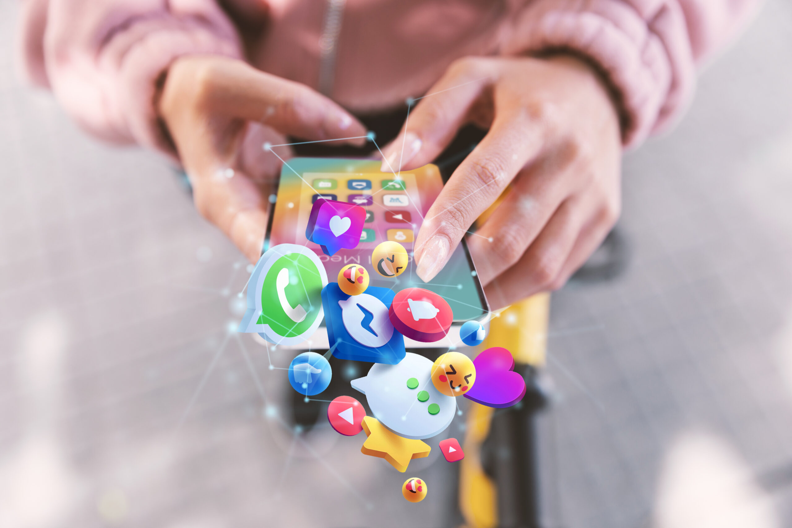 IA generativa en redes sociales